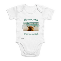 Bèf douvan / Body Coton Organique