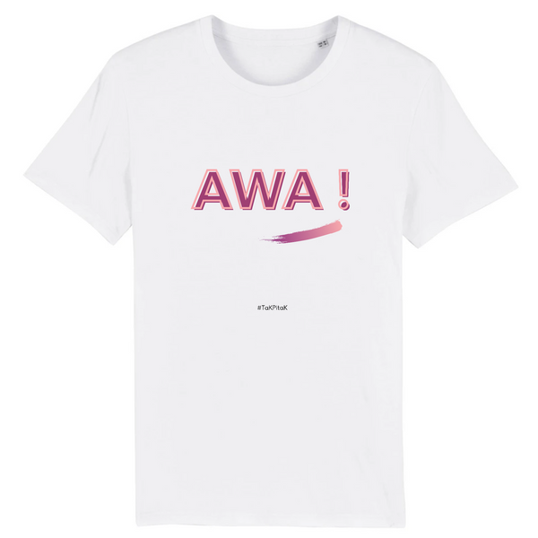 Awa ! / Coupe Unisexe 100% Coton Bio