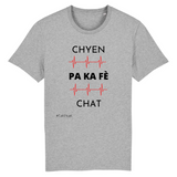 Chyen pa ka fè chat / Coupe Unisexe 100% Coton Bio