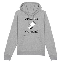 J'ai Domino ! Sweat à capuche unisexe / 100% Coton Bio et fibres recyclées