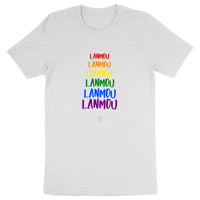 LANMOU x6; T-shirt unisexe, 100% Coton Bio