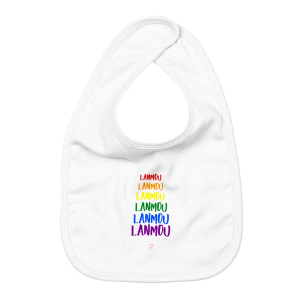 LANMOU x6, Bavoir, 100% Coton Bio