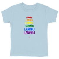 LANMOU x6, T-shirt Enfant, 100% Coton Bio